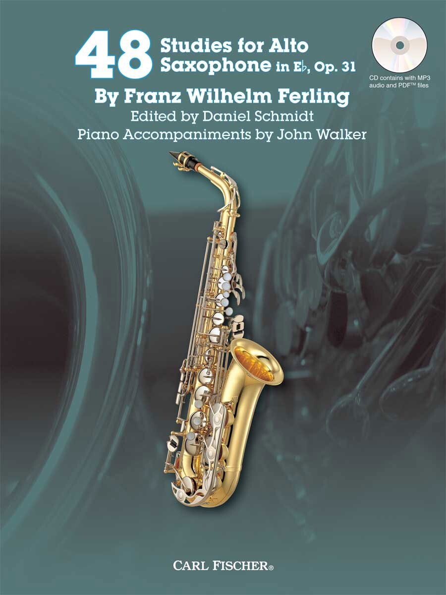 Cover: 798408073015 | 48 Studies for The Alto Saxophone In Eb, Op. 31 | Ferling