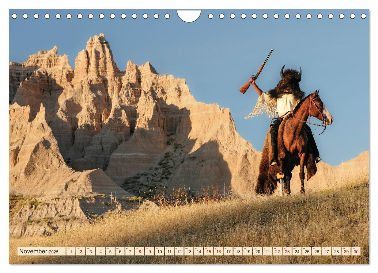 Bild: 9783457164105 | Sioux Im Lande von Sitting Bull (Wandkalender 2025 DIN A4 quer),...