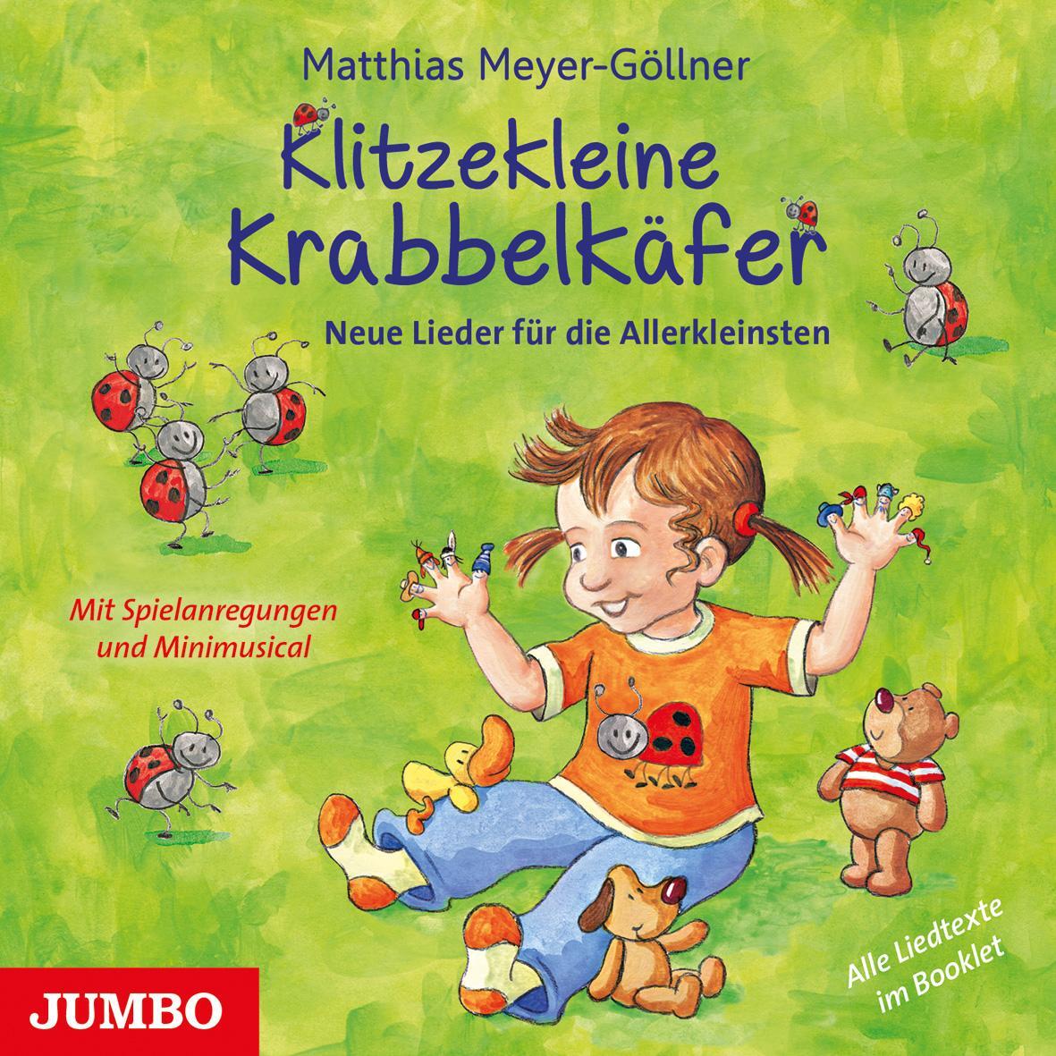 Cover: 9783833732294 | Klitzekleine Krabbelkäfer | Neue Lieder für die Allerkleinsten | CD
