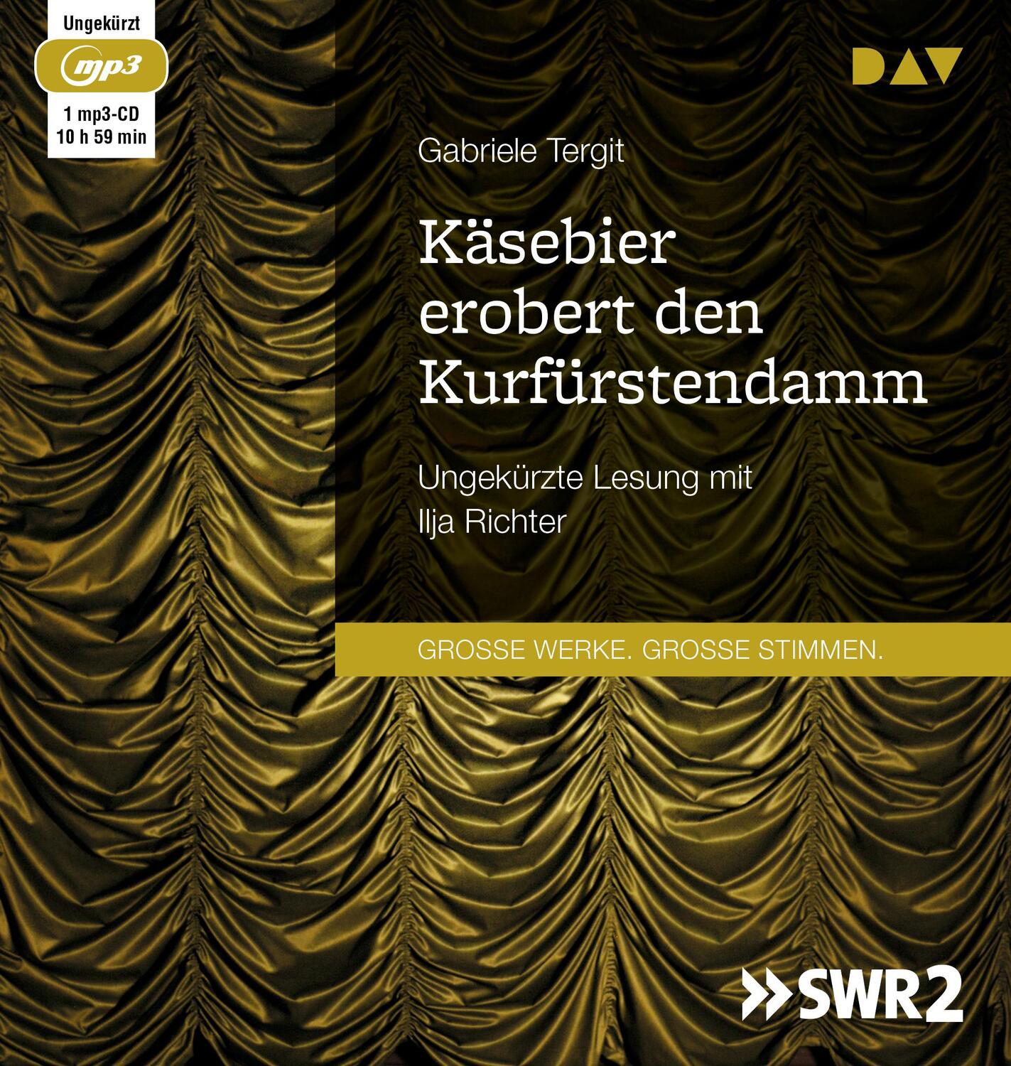 Cover: 9783742409126 | Käsebier erobert den Kurfürstendamm | Gabriele Tergit | MP3 | Deutsch