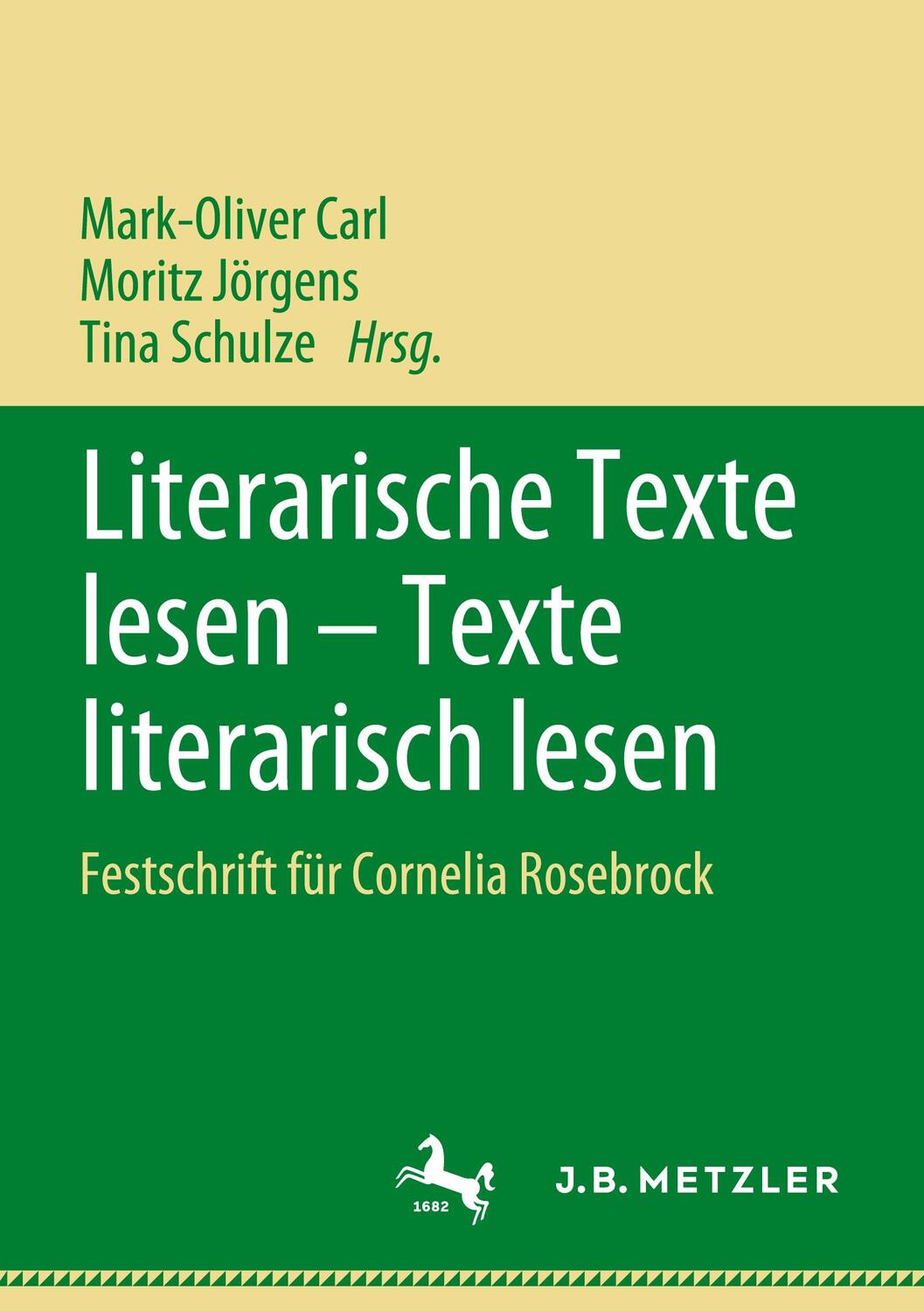 Cover: 9783662678152 | Literarische Texte lesen ¿ Texte literarisch lesen | Carl (u. a.) | ix