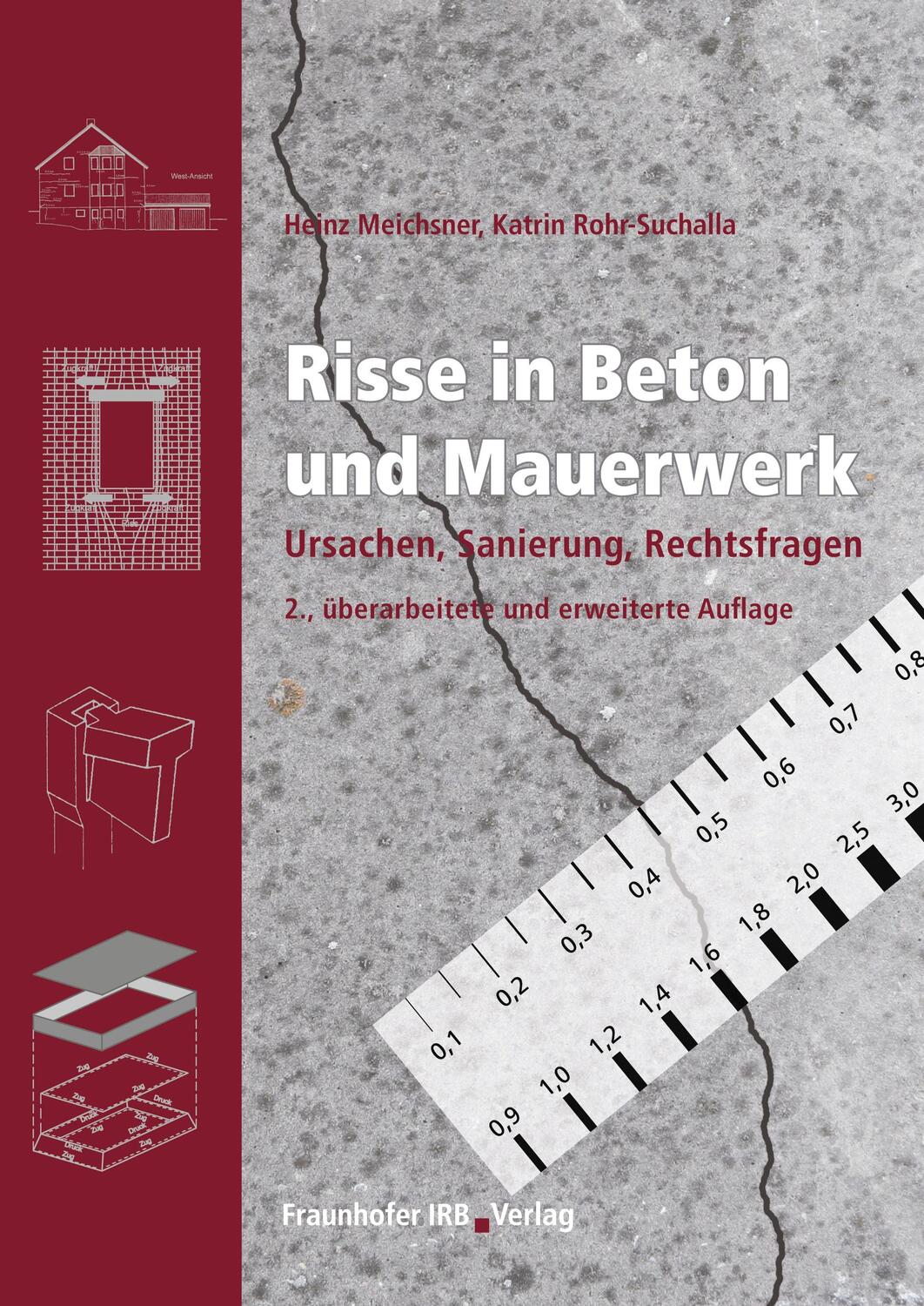 Cover: 9783816782391 | Risse in Beton und Mauerwerk. | Ursachen, Sanierung, Rechtsfragen.
