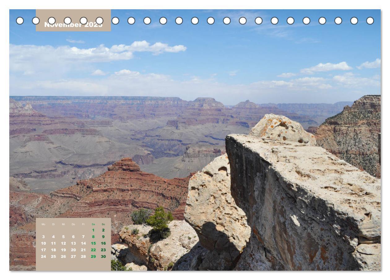 Bild: 9783435110834 | Erlebe mit mir die Schluchten des Grand Canyon (Tischkalender 2025...