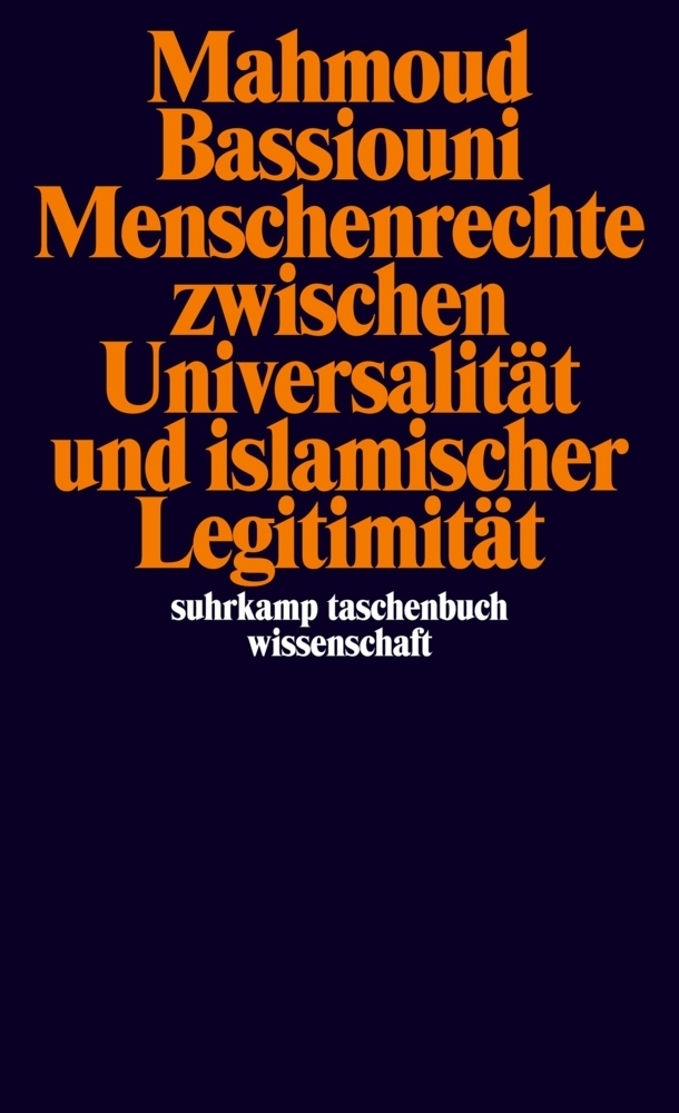 Cover: 9783518297148 | Menschenrechte zwischen Universalität und islamischer Legitimität