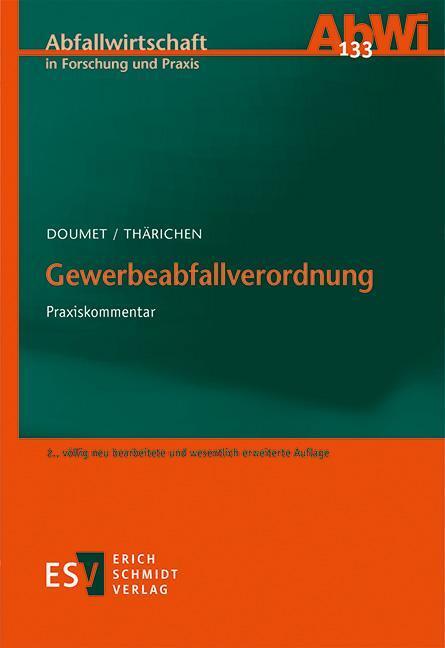 Cover: 9783503194414 | Gewerbeabfallverordnung | Praxiskommentar | Jean Doumet (u. a.) | Buch