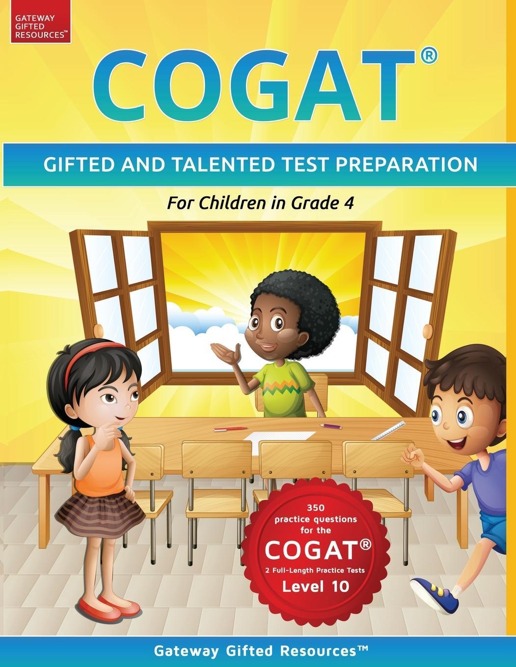 Cover: 9798985476200 | COGAT Test Prep Grade 4 Level 10 | Gateway Gifted Resources | Buch
