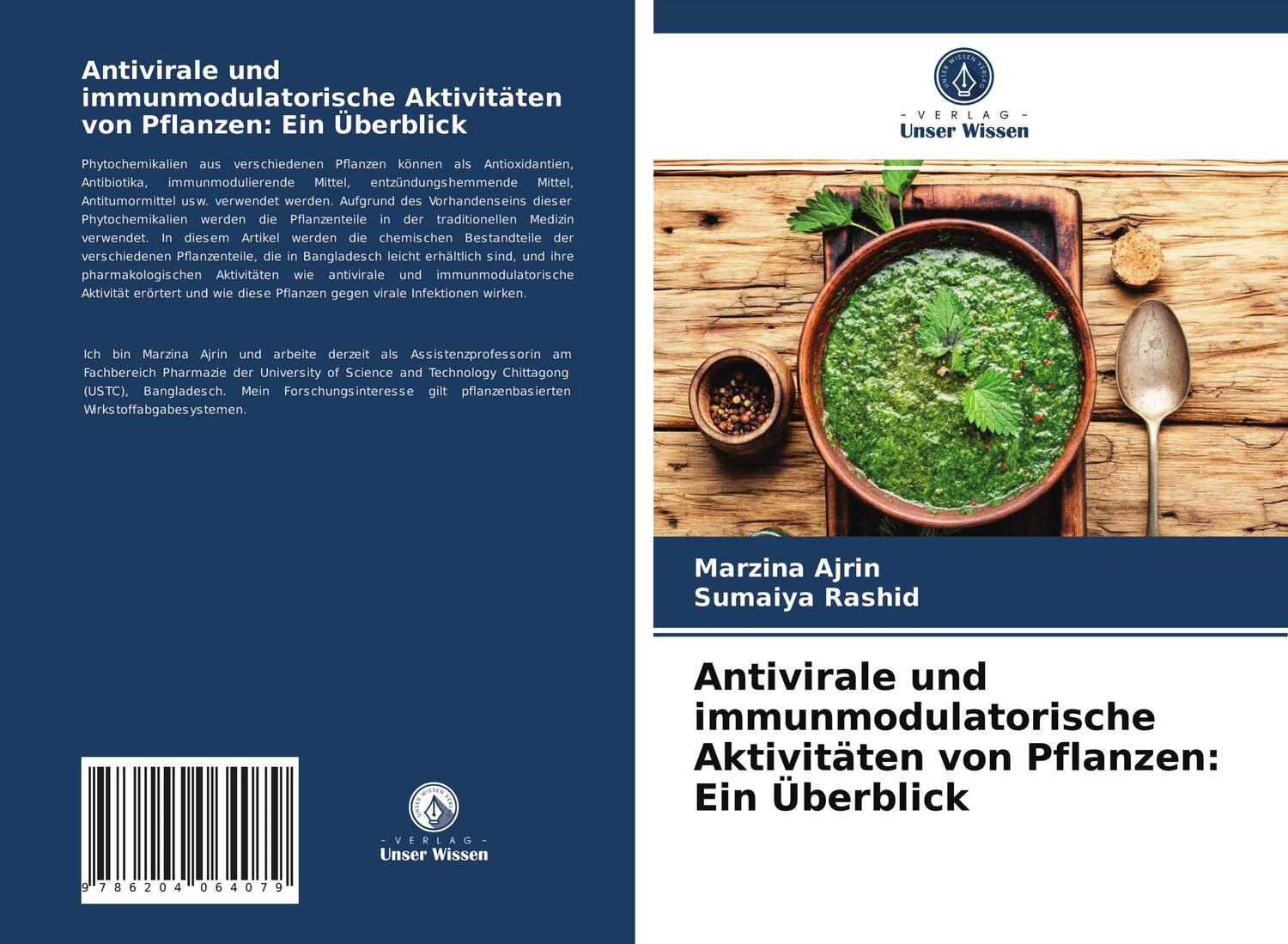Cover: 9786204064079 | Antivirale und immunmodulatorische Aktivitäten von Pflanzen: Ein...