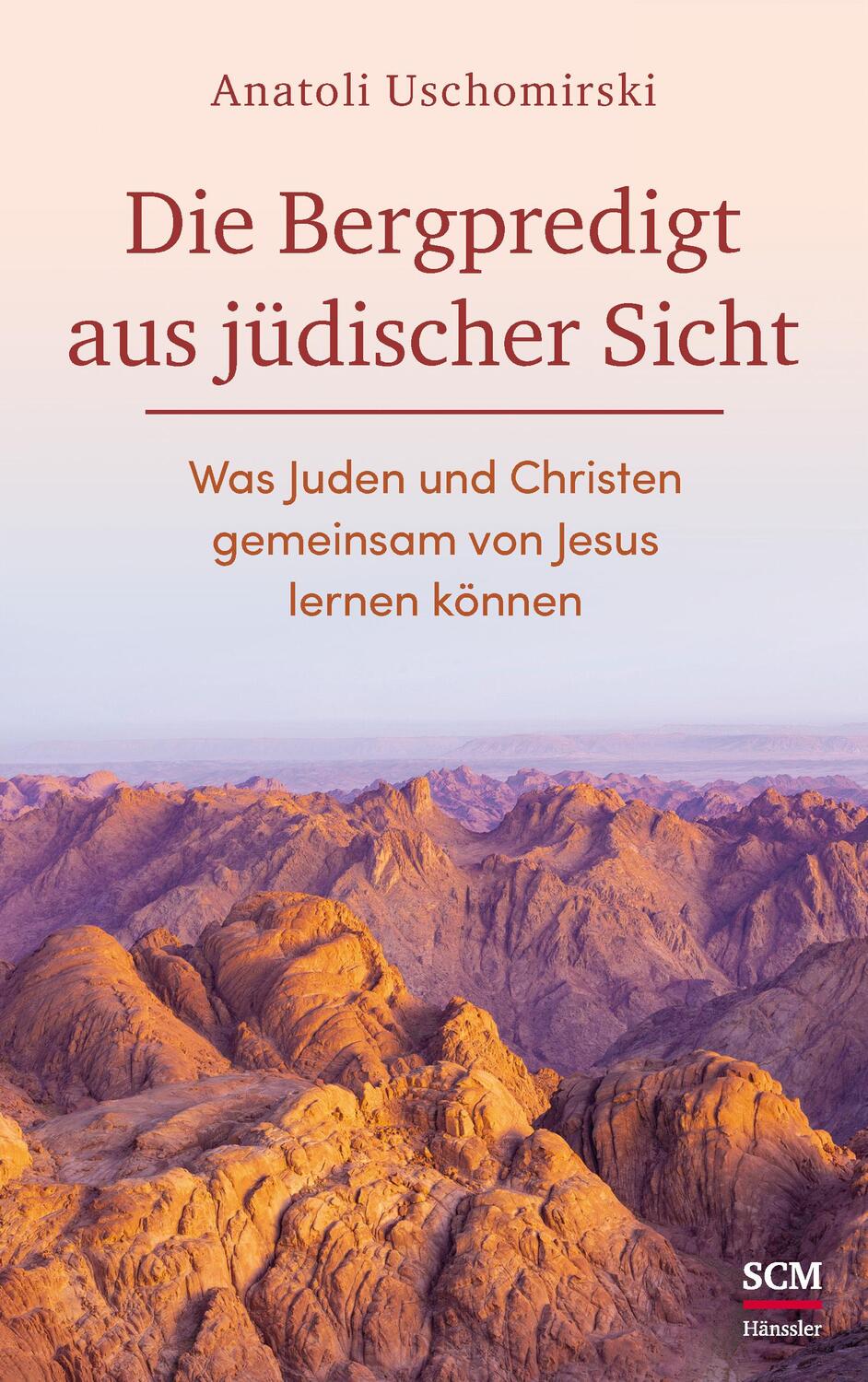 Cover: 9783775160001 | Die Bergpredigt aus jüdischer Sicht | Anatoli Uschomirski | Buch