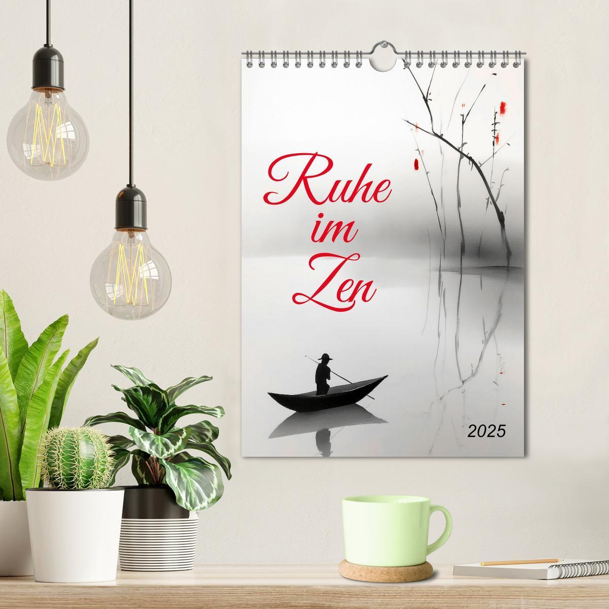 Bild: 9783435870653 | Ruhe im Zen (Wandkalender 2025 DIN A4 hoch), CALVENDO Monatskalender