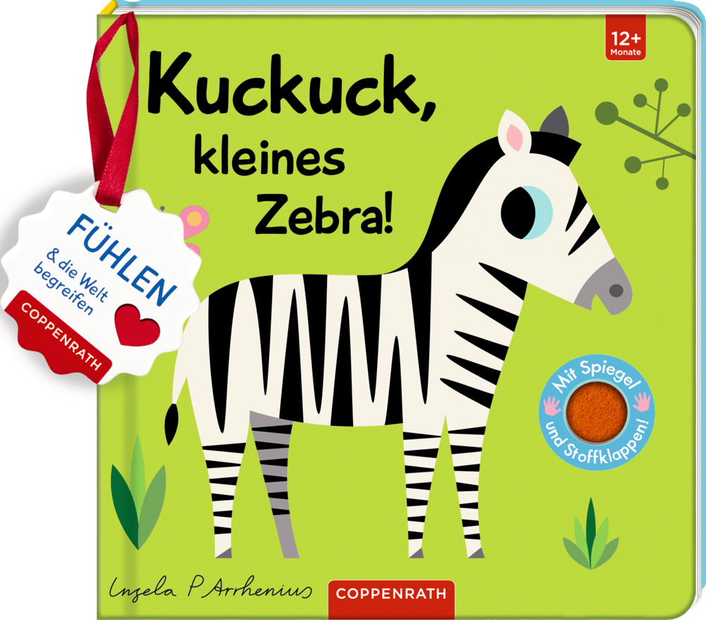 Cover: 9783649631286 | Mein Filz-Fühlbuch: Kuckuck, kleines Zebra! | Ingela P. Arrhenius