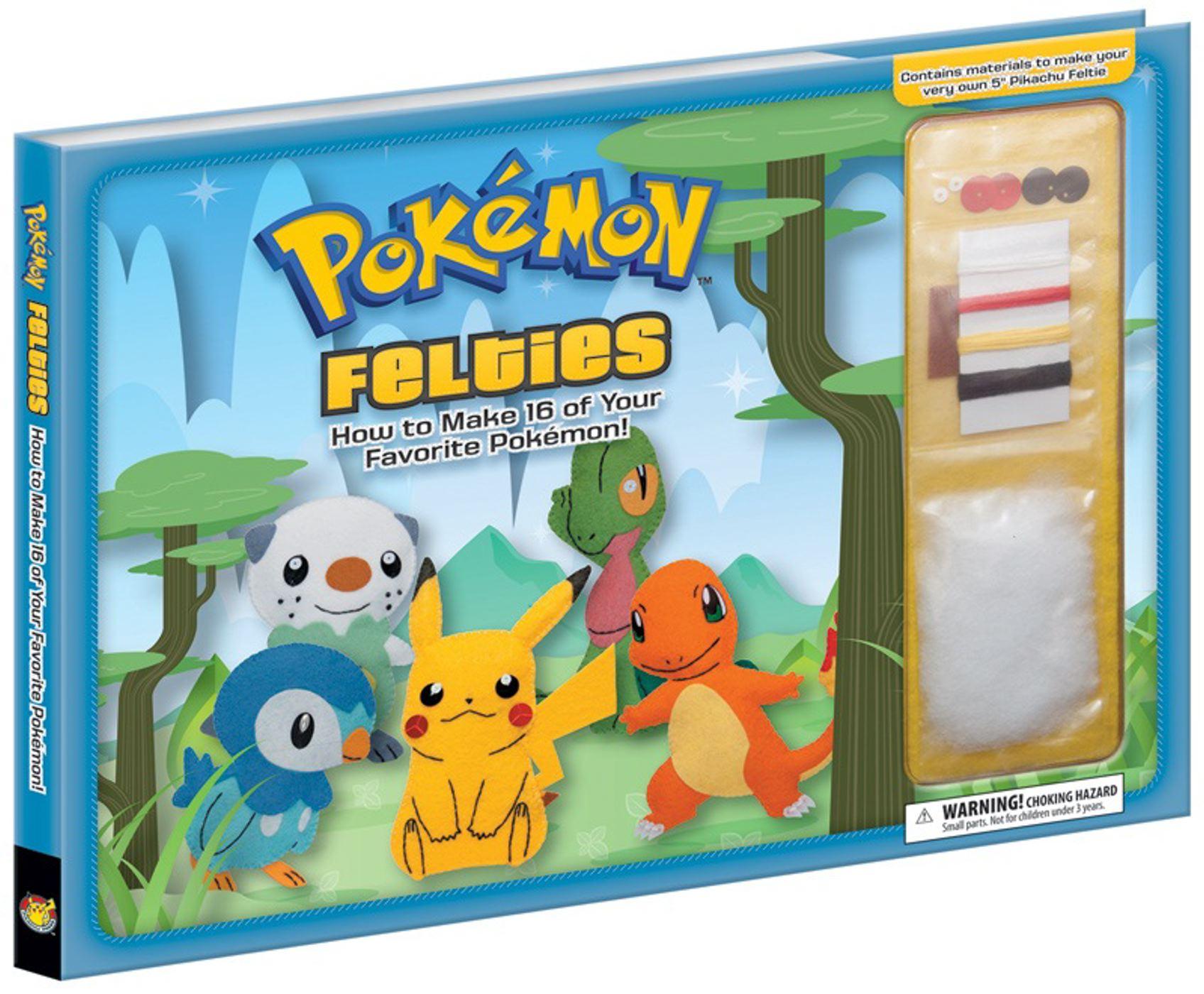 Cover: 9781604381771 | Pokemon Felties: How to Make 16 of Your Favorite Pokemon | Press