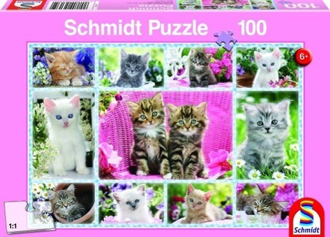 Cover: 4001504561352 | Katzenbabies. Puzzle 100 Teile | Spiel | Deutsch | 2014
