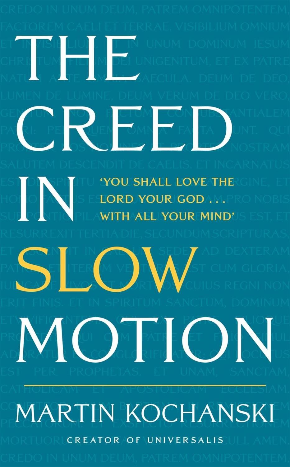 Cover: 9781399801546 | The Creed in Slow Motion | Martin Kochanski | Buch | Gebunden | 2022