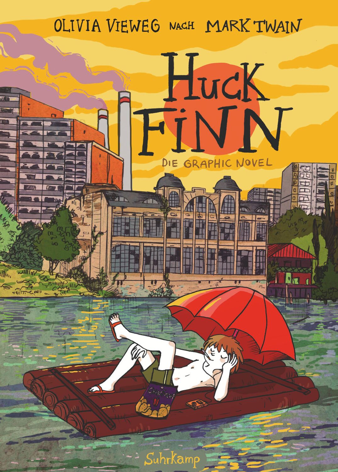 Cover: 9783518464298 | Huck Finn | Nach Mark Twain. Graphic Novel | Olivia Vieweg | Buch