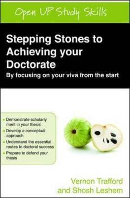 Cover: 9780335225439 | Stepping Stones to Achieving your Doctorate: By Focusing on Your...