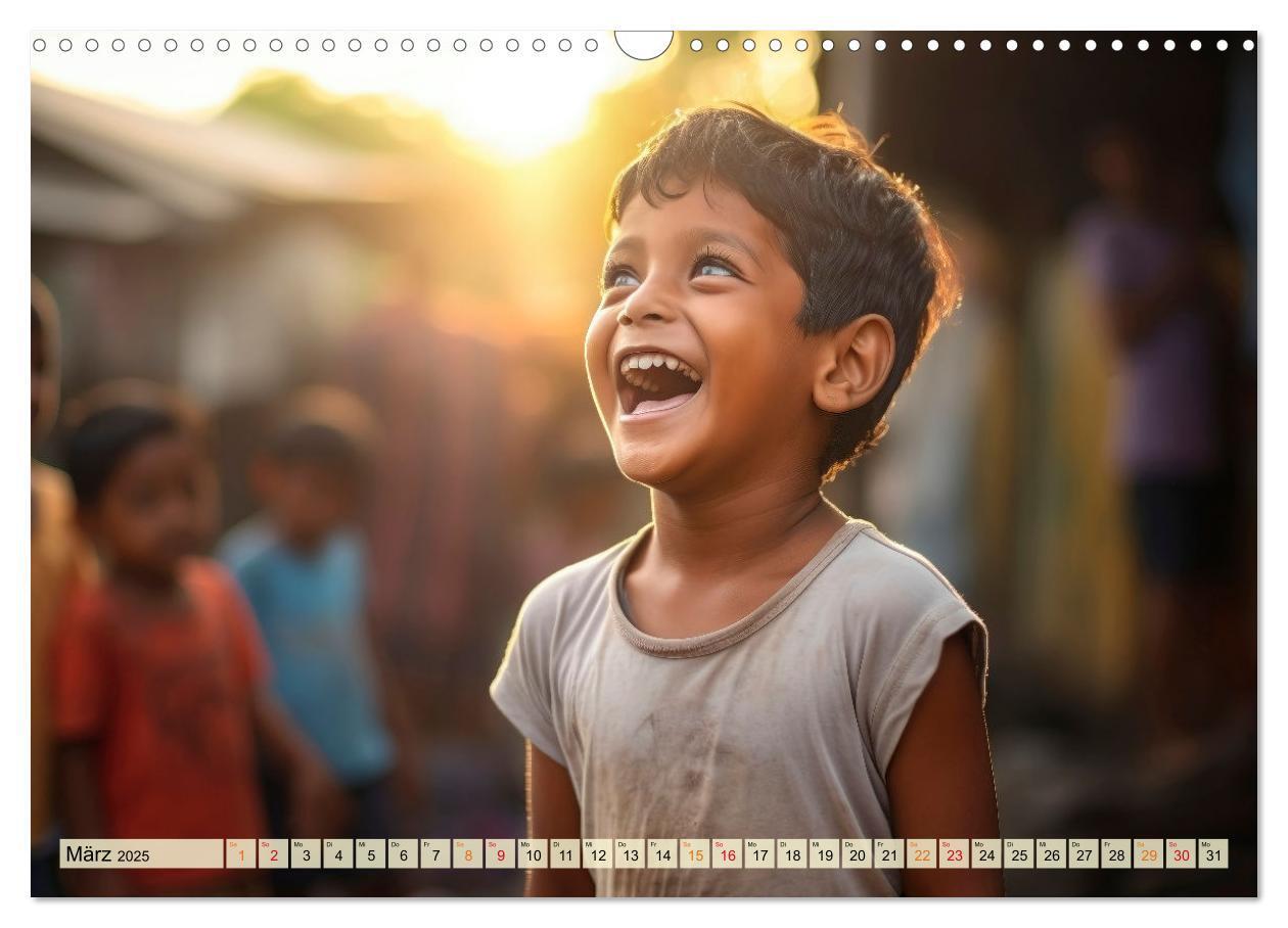 Bild: 9783383863110 | Kinder Lachen (Wandkalender 2025 DIN A3 quer), CALVENDO Monatskalender