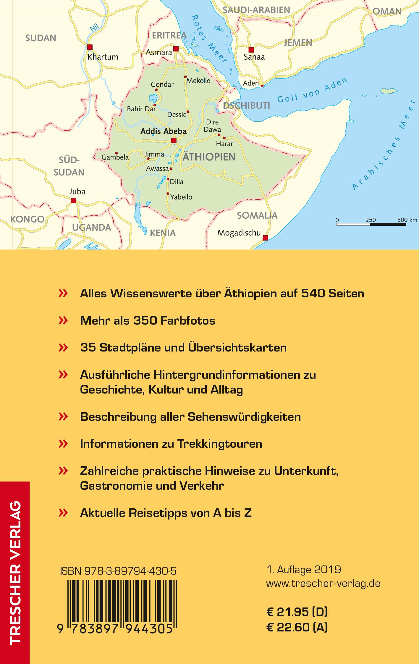 Rückseite: 9783897944305 | Reiseführer Äthiopien | Unterwegs im ältesten Kulturland Afrikas