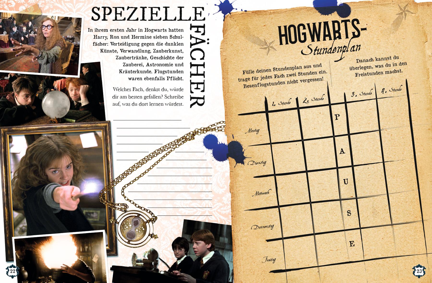 Bild: 9783833234972 | Harry Potter: Willkommen in Hogwarts | Dein magisches Kreativbuch