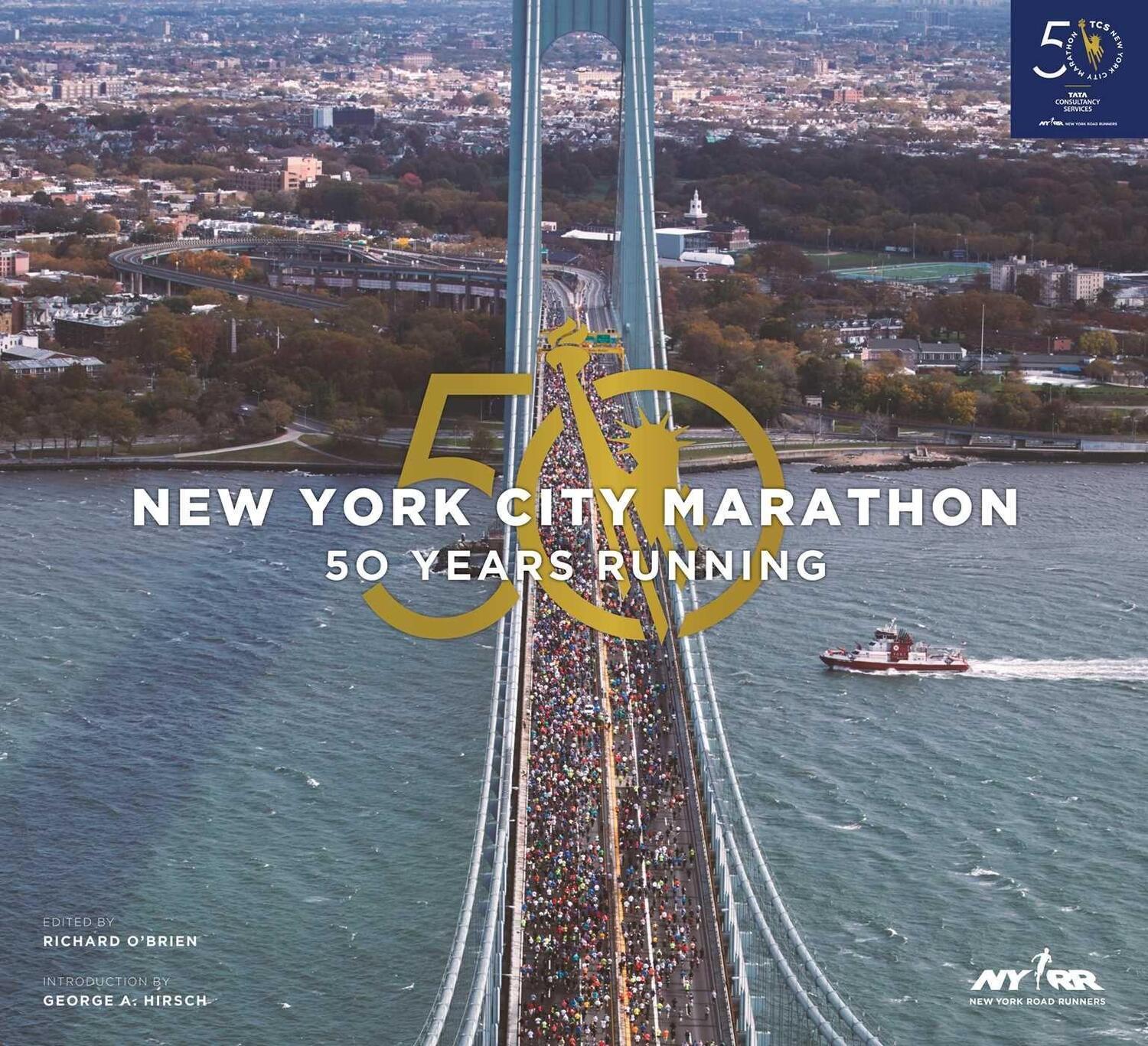Cover: 9781510758681 | The New York City Marathon: Fifty Years Running | Richard O'Brien