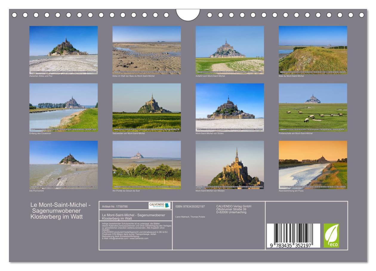 Bild: 9783435352197 | Le Mont-Saint-Michel - Sagenumwobener Klosterberg im Watt...