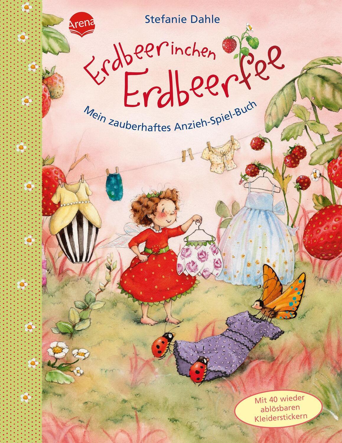 Cover: 9783401706252 | Erdbeerinchen Erdbeerfee. Mein zauberhaftes Anzieh-Spiel-Buch | Dahle