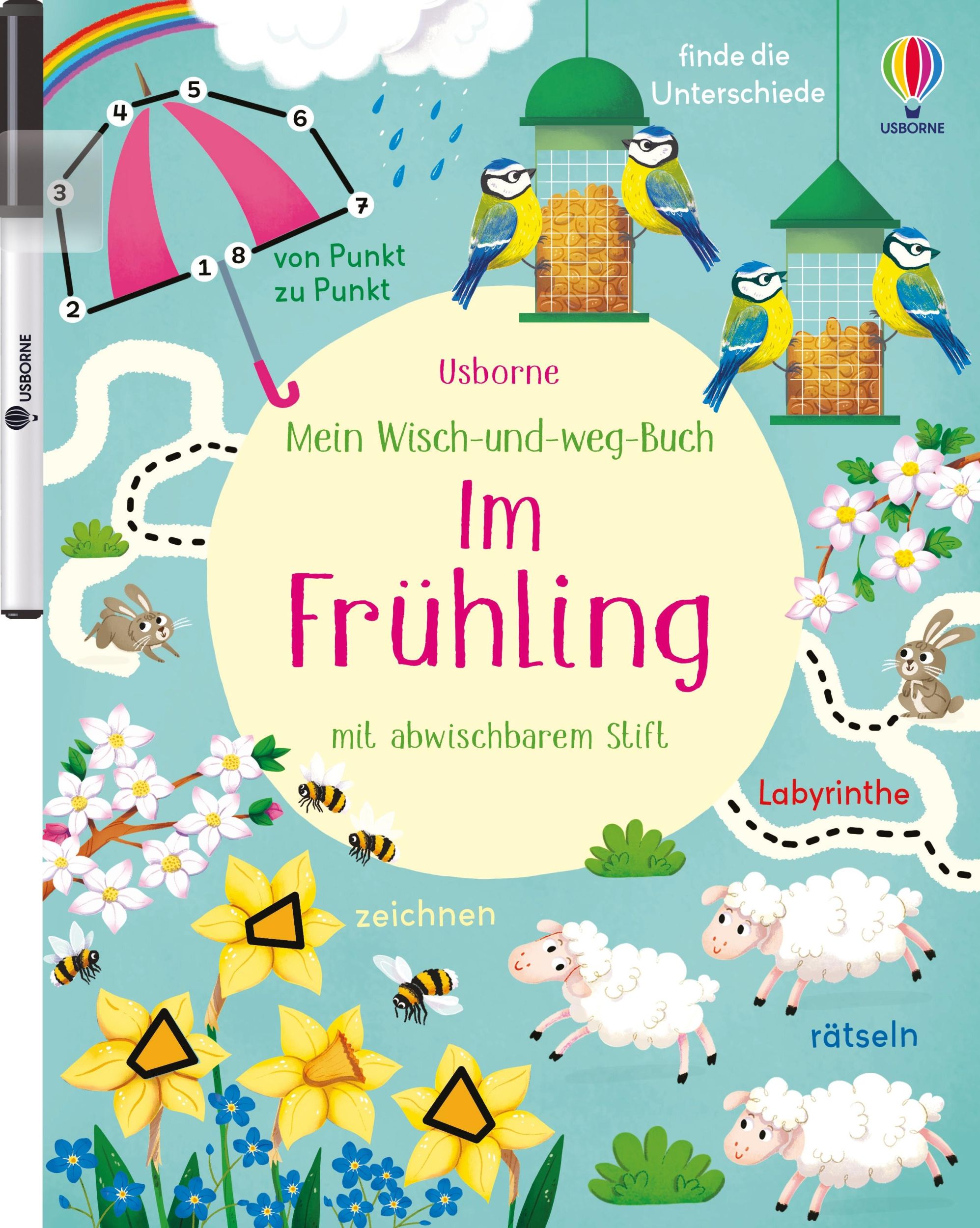 Cover: 9781035703333 | Mein Wisch-und-weg-Buch: Im Frühling | Taschenbuch | 24 S. | Deutsch