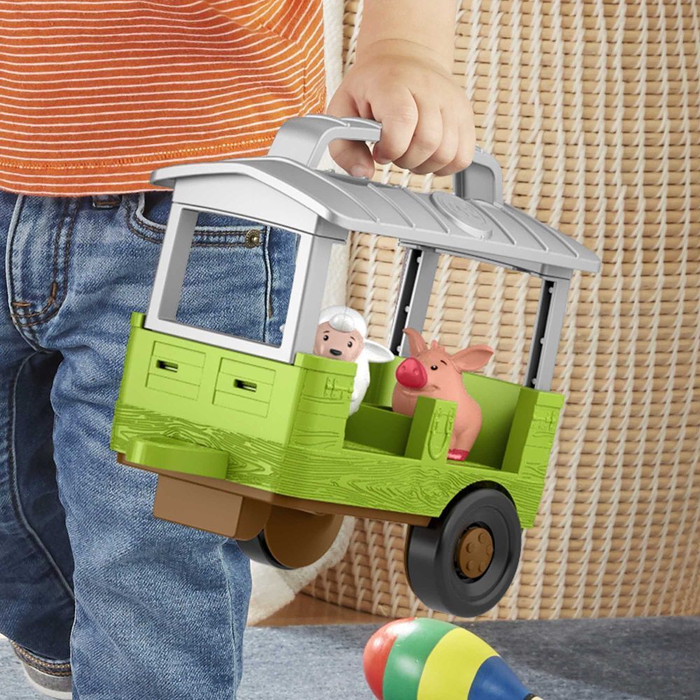 Bild: 194735091348 | Fisher-Price Little People Traktor Spielzeug mit Figuren | Stück