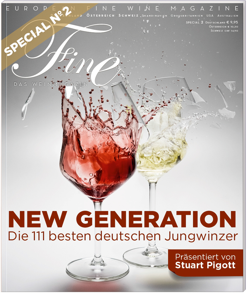 Cover: 9783941641792 | FINE New Generation | Stuart Pigotts 111 Winzer | Stuart Pigott | Buch