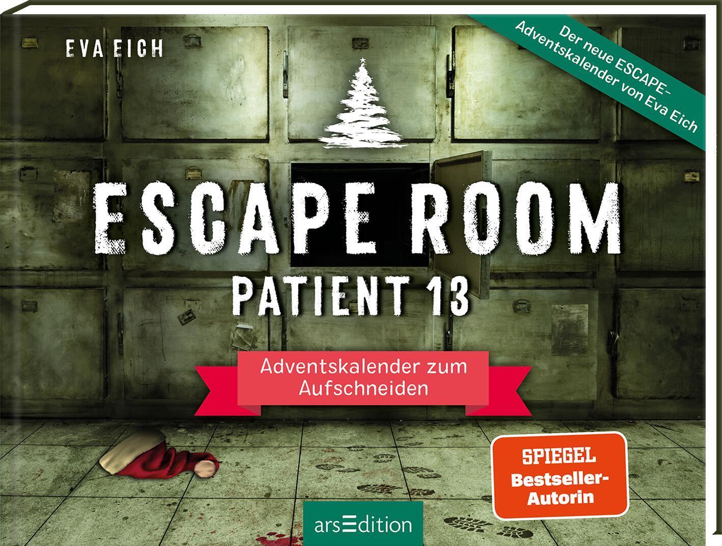 Cover: 9783845854052 | Escape Room. Patient 13 | Adventskalender zum Aufschneiden | Eva Eich