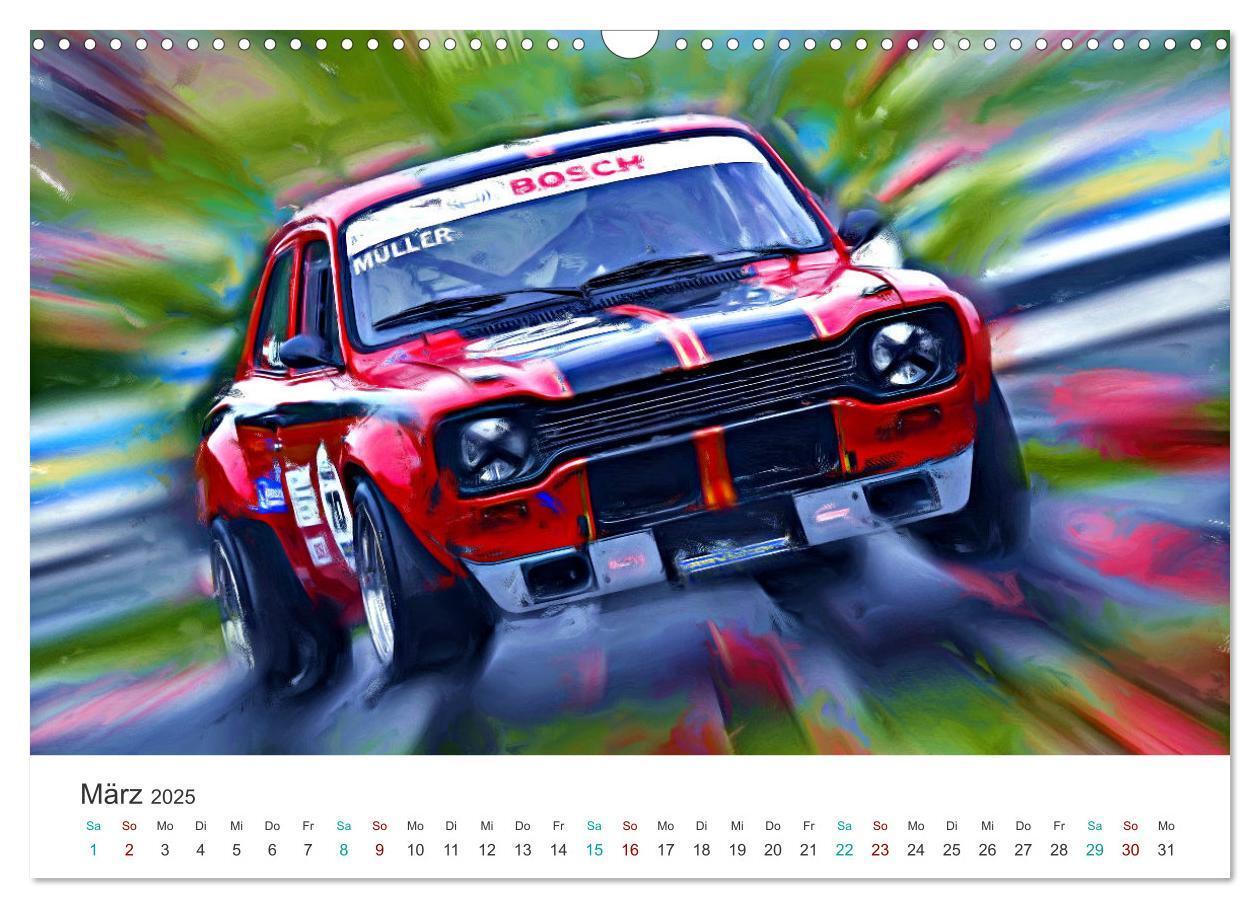 Bild: 9783435044986 | Kultautos - Capri und Escort (Wandkalender 2025 DIN A3 quer),...