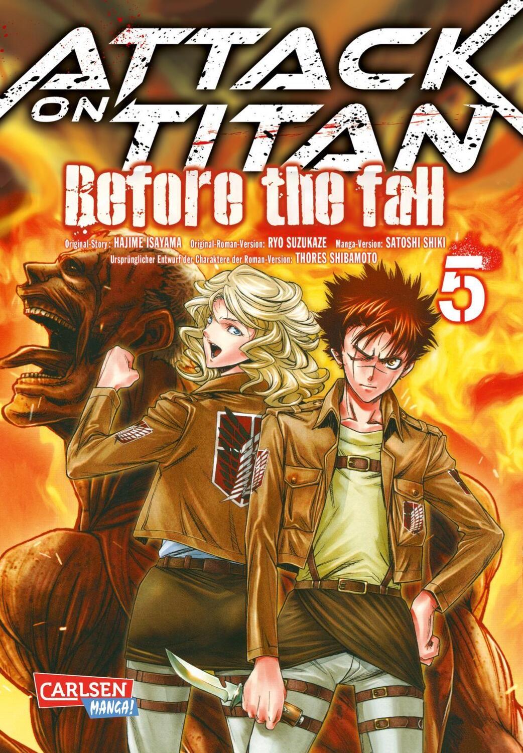 Cover: 9783551743749 | Attack on Titan - Before the Fall 5 | Hajime Isayama (u. a.) | Buch