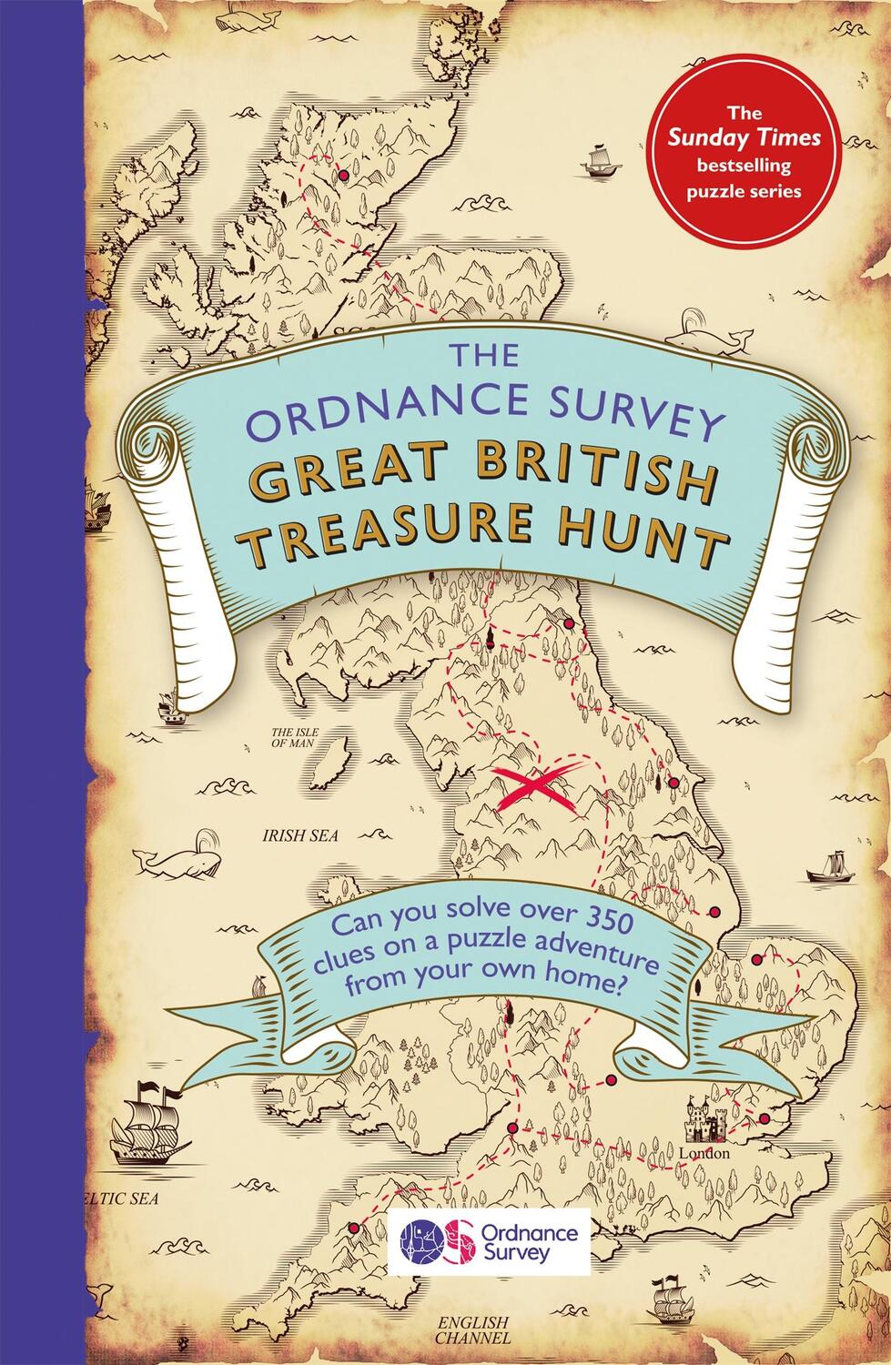 Cover: 9781409195115 | The Ordnance Survey Great British Treasure Hunt: Solve the Clues on...