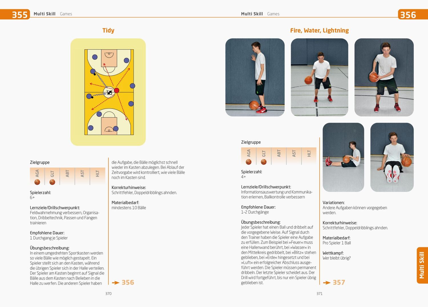 Bild: 9783767912854 | Basketballtraining für jeden Tag. Die 365 besten Übungen. | Röhrich