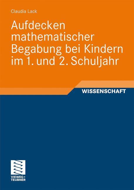 Cover: 9783834809759 | Aufdecken mathematischer Begabung bei Kindern im 1. und 2. Schuljahr