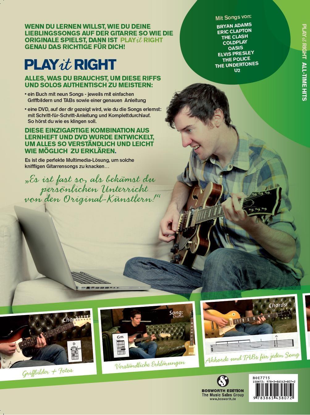 Cover: 9783865438072 | Play it right - Guitar Classics | Play It Right | David Harrison