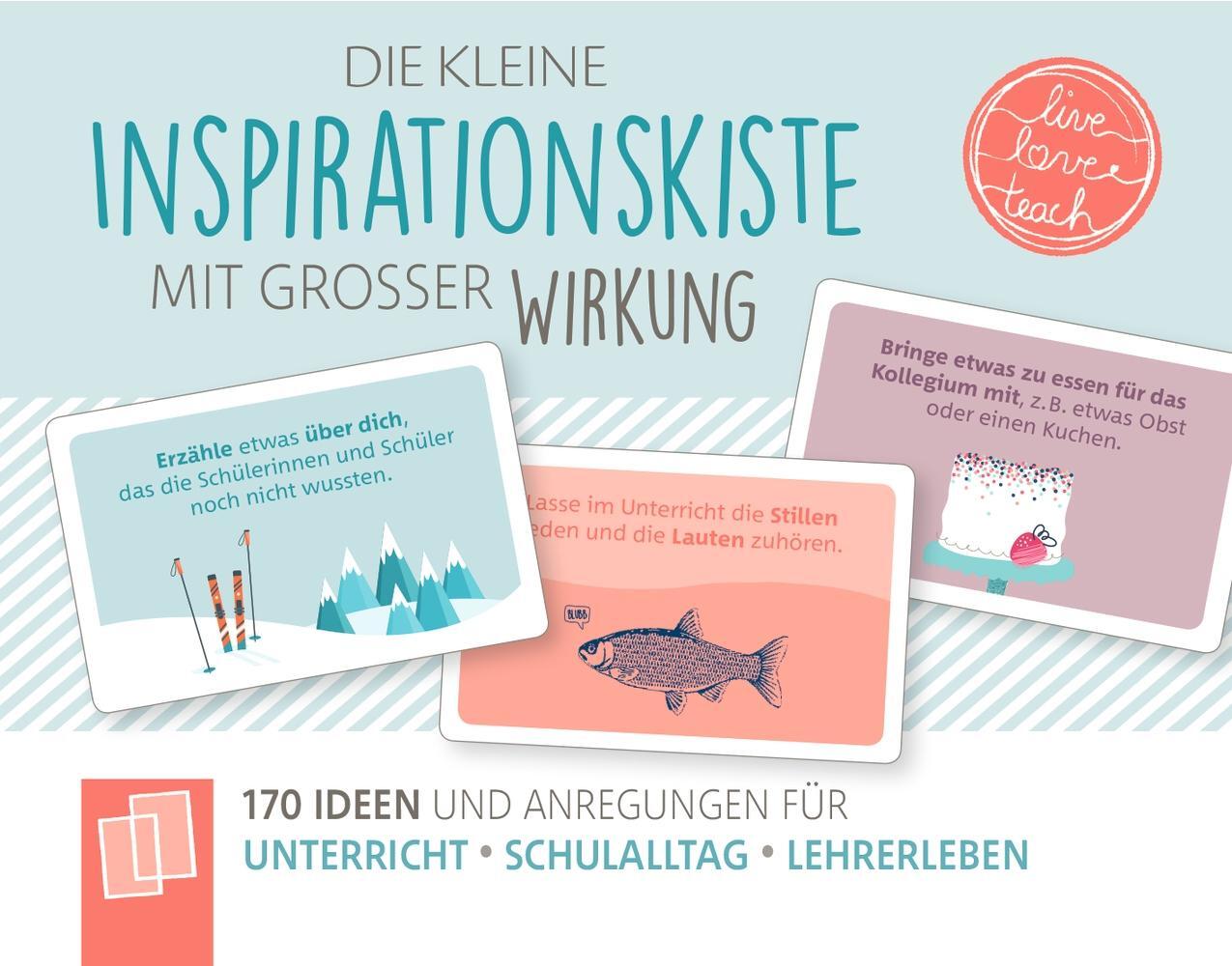 Cover: 9783834644435 | Die kleine Inspirationskiste mit großer Wirkung - "live - love -...