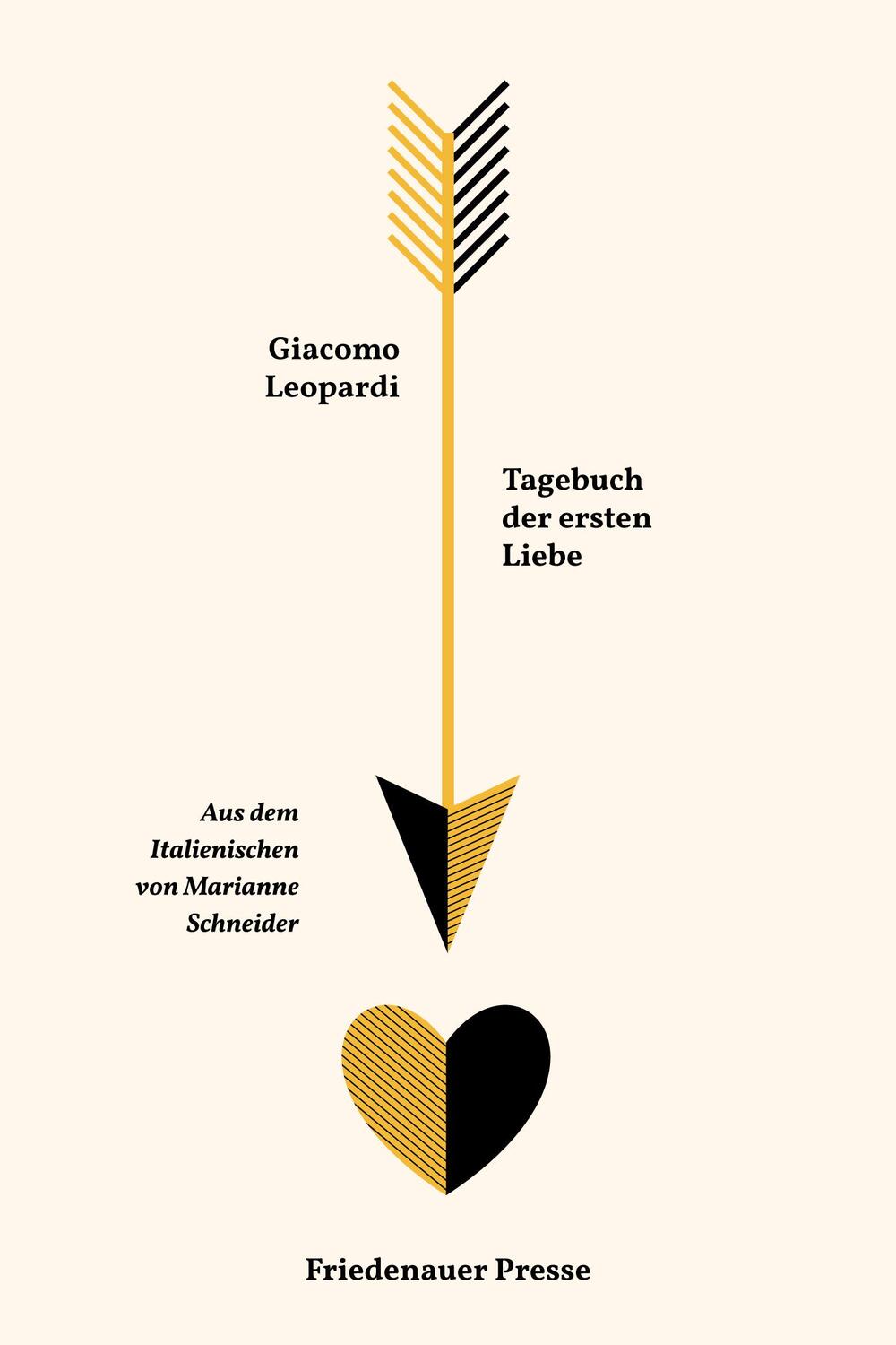 Cover: 9783751806404 | Tagebuch der ersten Liebe | Giacomo Leopardi | Taschenbuch | Deutsch