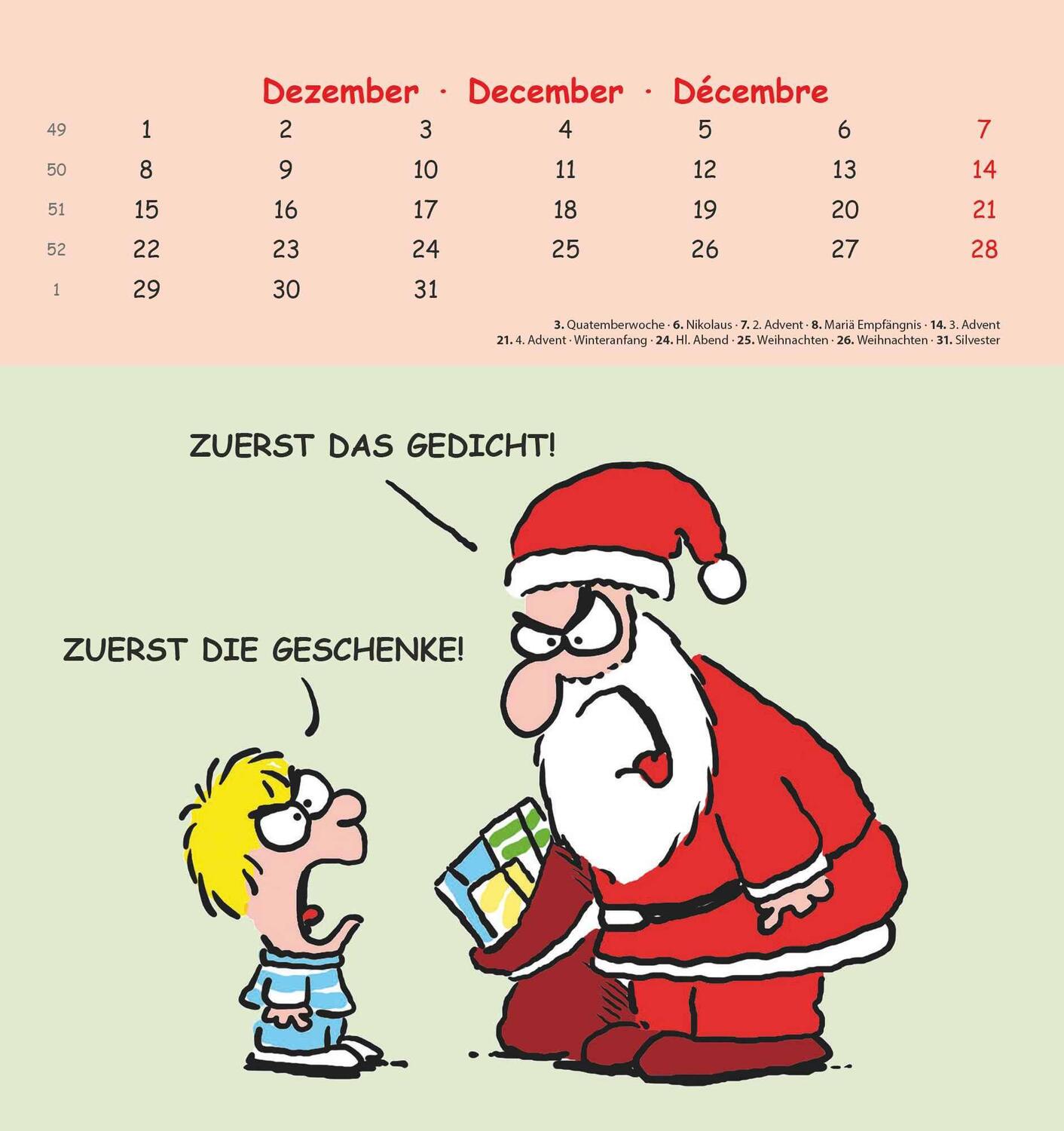 Bild: 4251732343293 | Lach mal wieder... 2025 - Postkarten-Kalender -...