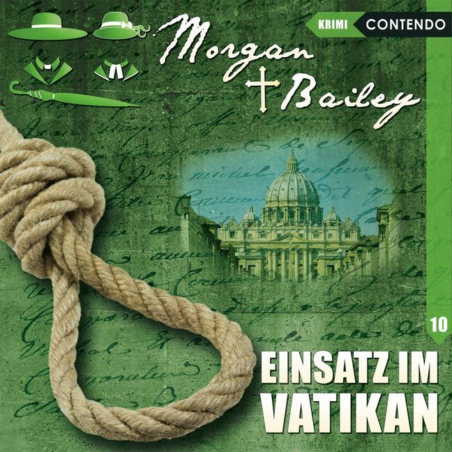 Cover: 9783945757642 | Morgan & Bailey - Einsatz im Vatikan, 1 Audio-CD | Markus Topf | CD