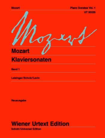 Cover: 9790500572503 | Sonaten 1 | Wiener Urtext Edition | Wiener Urtext Edition