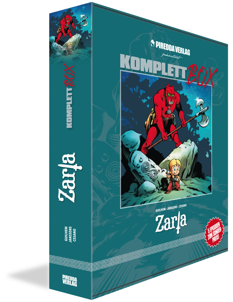 Cover: 9783941279513 | Zarla Komplett-Box, 5 Teile | Bände 1-5 zum Sonderpreis | Janssens