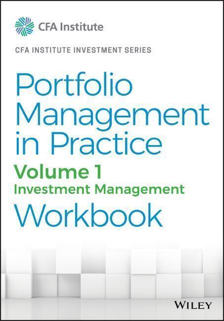 Cover: 9781119743750 | Portfolio Management in Practice, Volume 1 | Cfa Institute | Buch