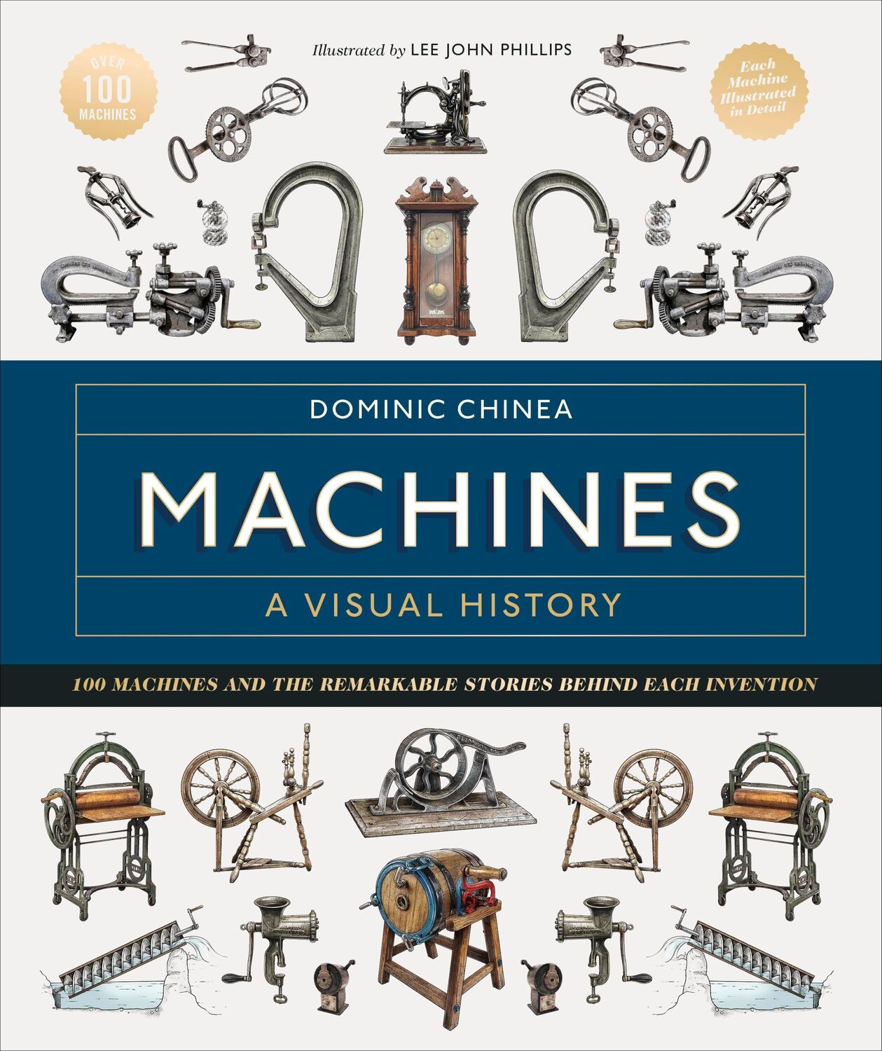 Cover: 9780241645543 | Machines: A Visual History | Dominic Chinea | Buch | Englisch | 2024