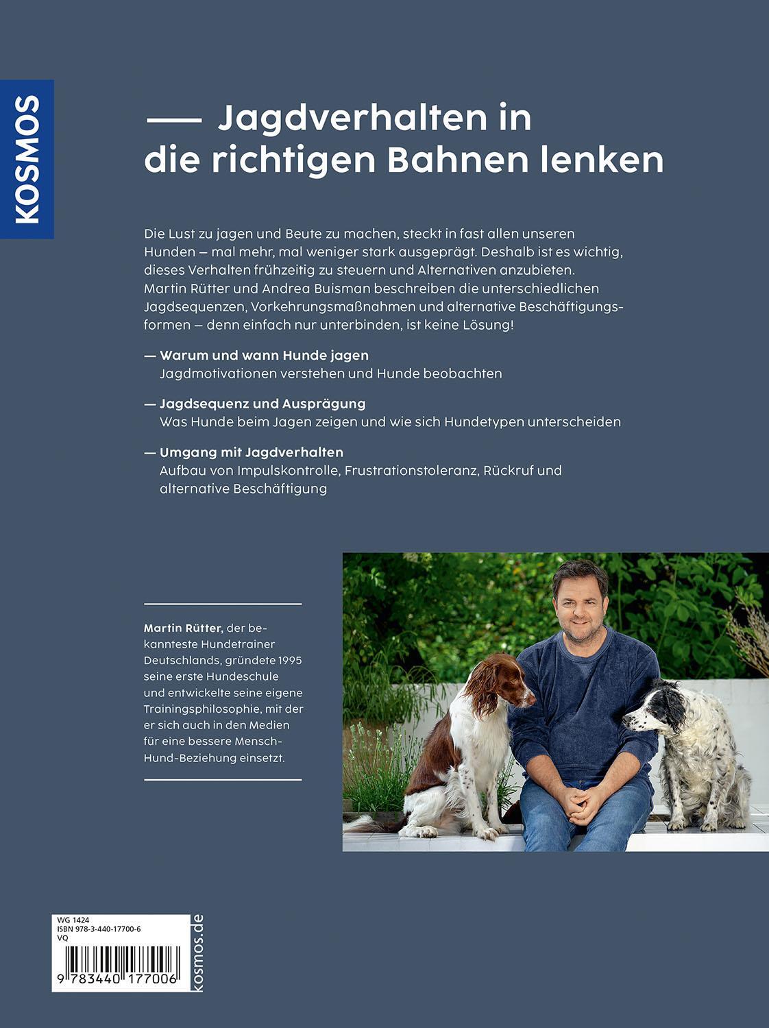 Bild: 9783440177006 | Jagdverhalten bei Hunden | Der Weg zum zuverlässigen Begleiter | Buch