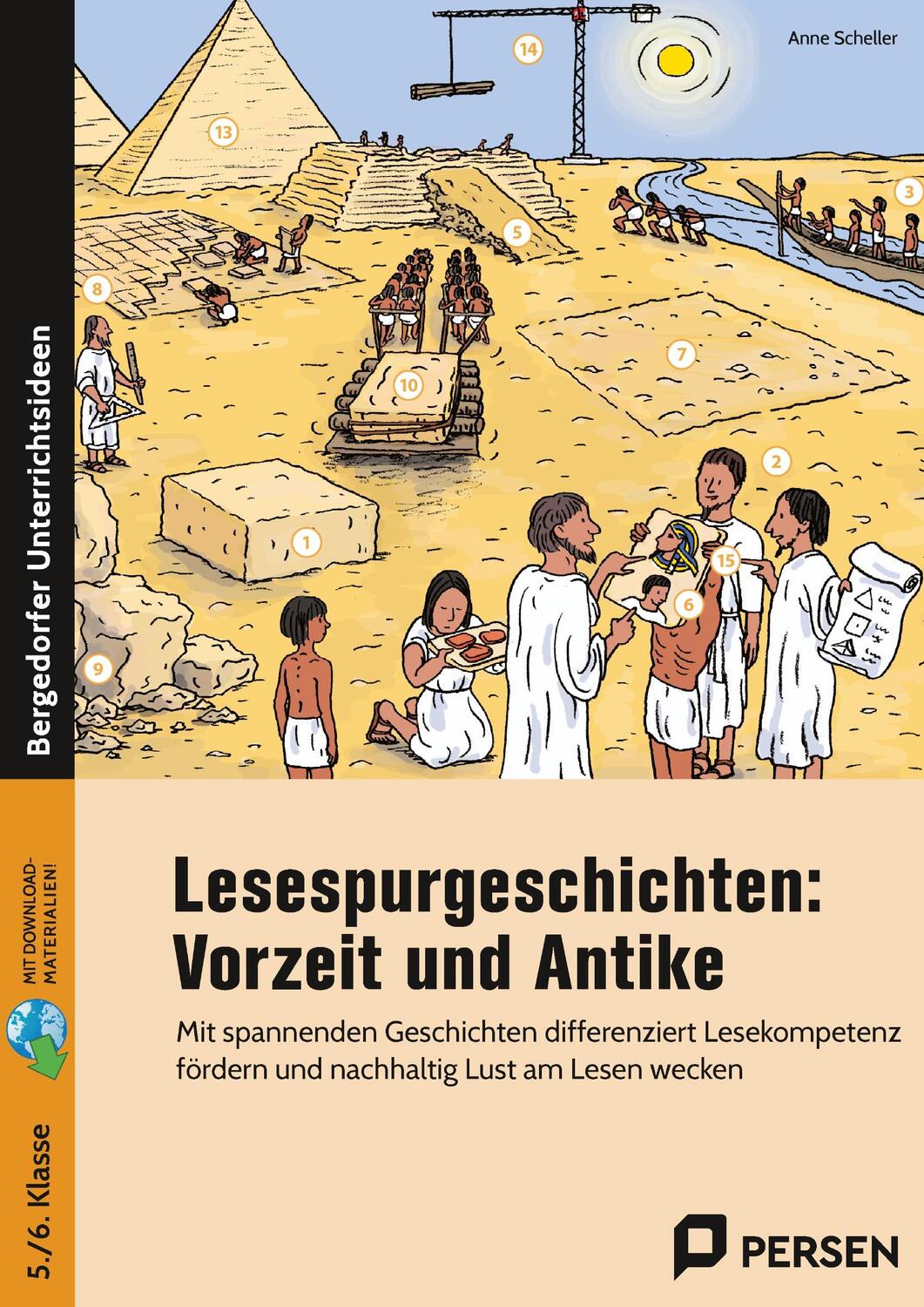 Cover: 9783403208921 | Lesespurgeschichten: Vorzeit und Antike | Anne Scheller | Bundle
