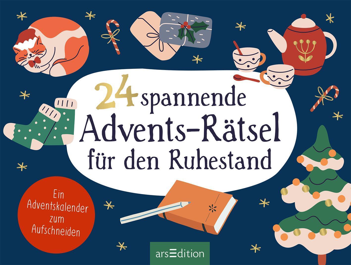 Bild: 9783845857329 | 24 spannende Advents-Rätsel für den Ruhestand | Buch | 108 S. | 2024