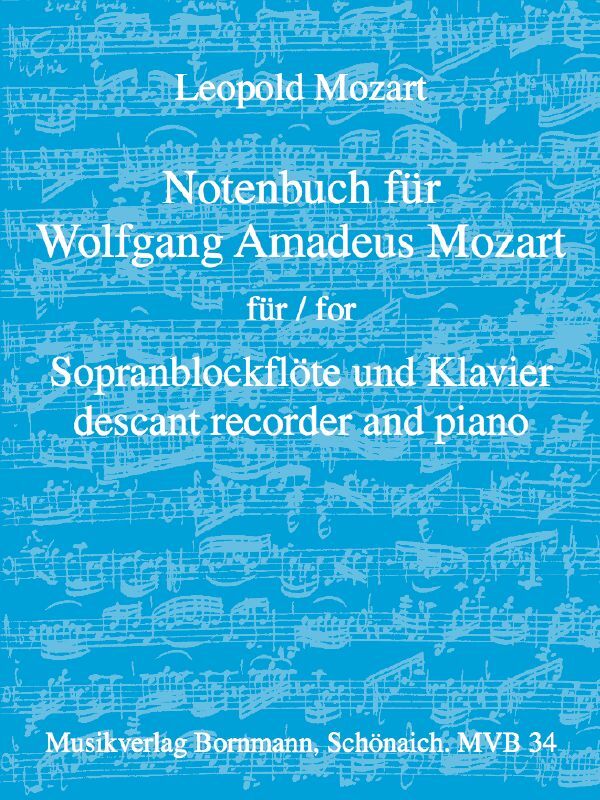 Cover: 9990050862448 | Notenbuch Fur Wolfgang | Leopold Mozart | Buch | Musik Verlag Bornmann
