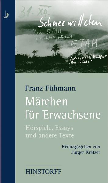 Cover: 9783356012859 | Märchen für Erwachsene | Hörspiele, Essays und andere Texte | Fühmann
