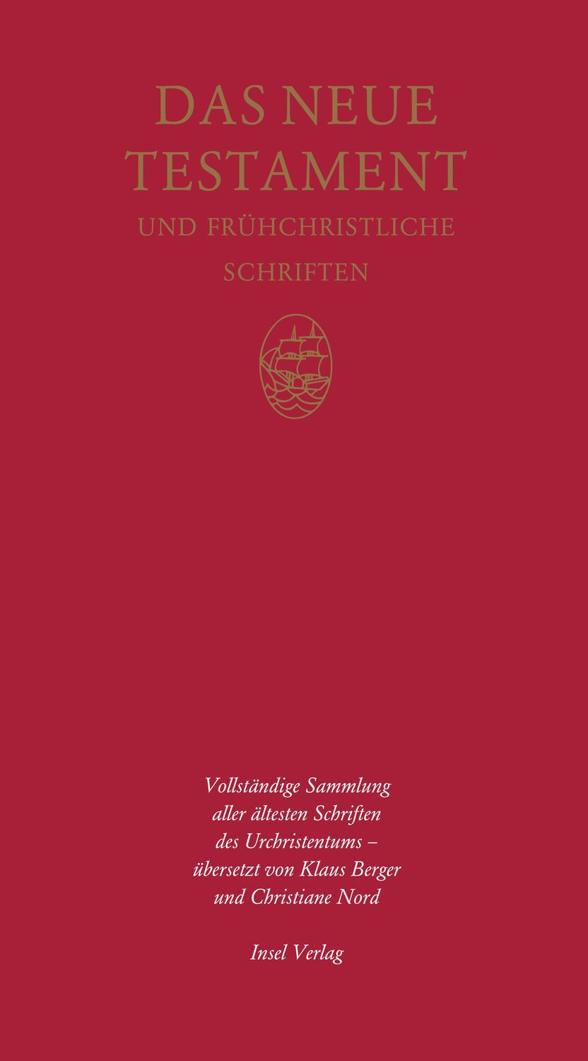 Cover: 9783458172499 | Das Neue Testament und frühchristliche Schriften | Taschenbuch | 2005
