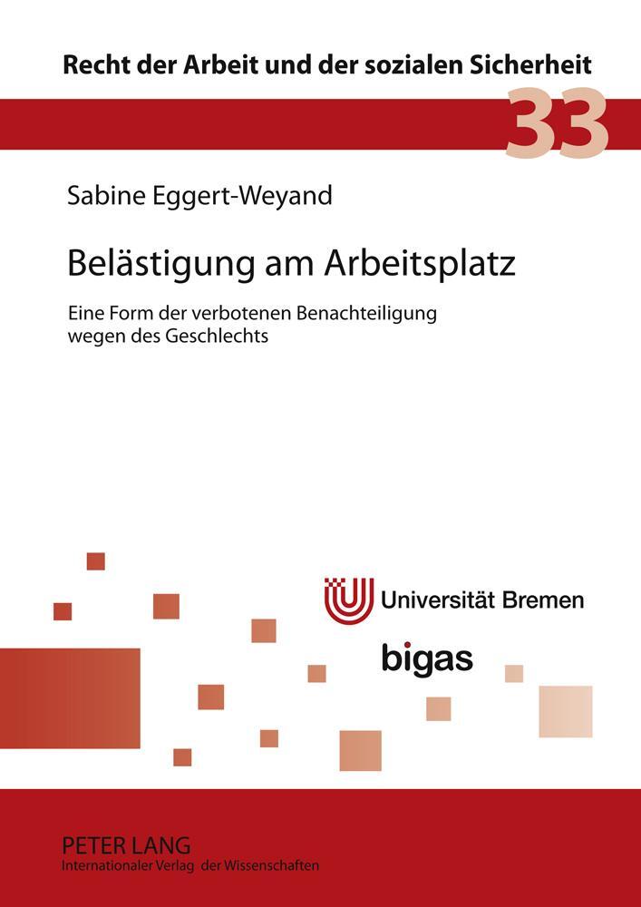 Cover: 9783631612149 | Belästigung am Arbeitsplatz | Sabine Eggert-Weyand | Buch | Deutsch